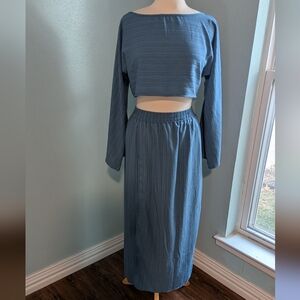 Elegant Two Piece Beach Outfit